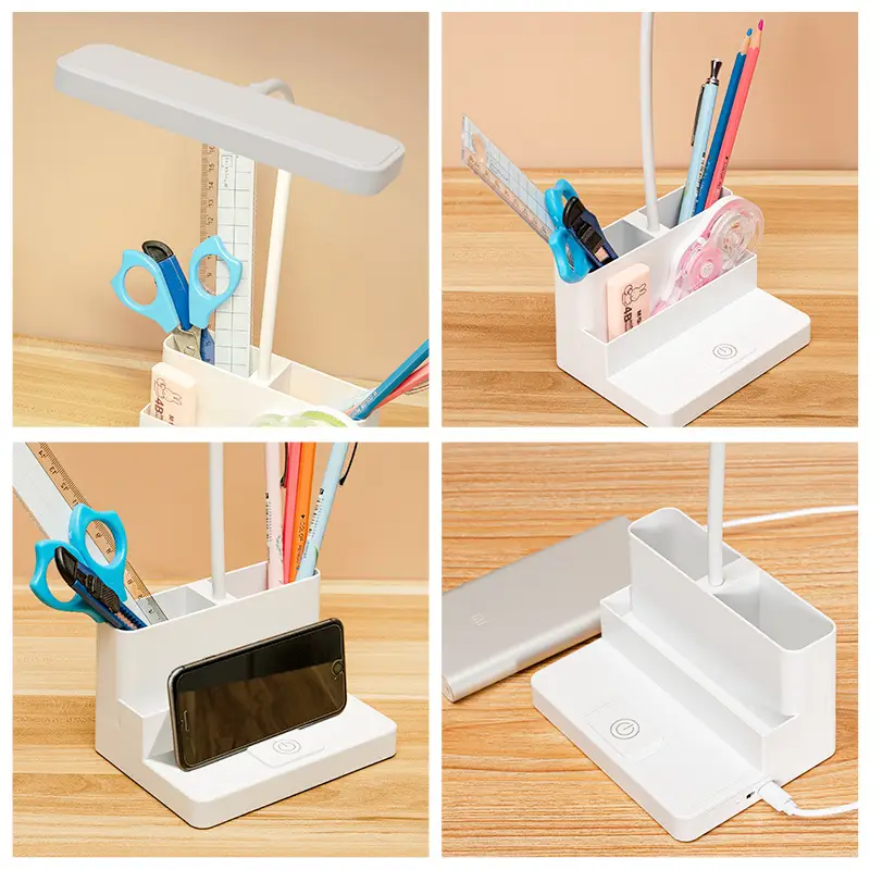 Eye-protection Desk Student Reading Lamp Dual-use Three-speed Dimming