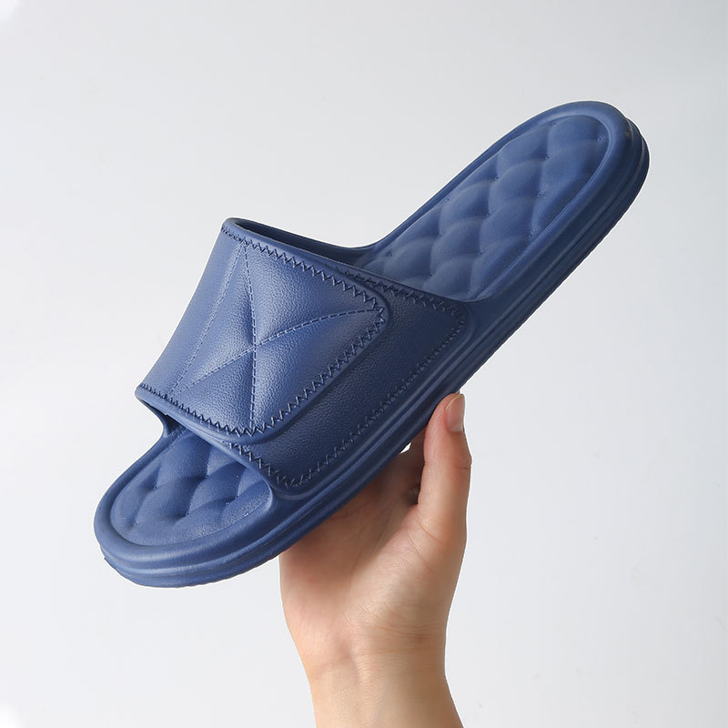 Summer Slippers Plaid Design Bathroom Slippers For Women Shoes - Image 6