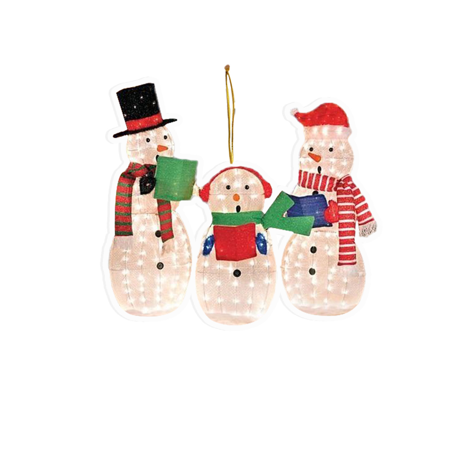 Title 9, Acrylic Acrylic Pendant Christmas Snowman Candl...