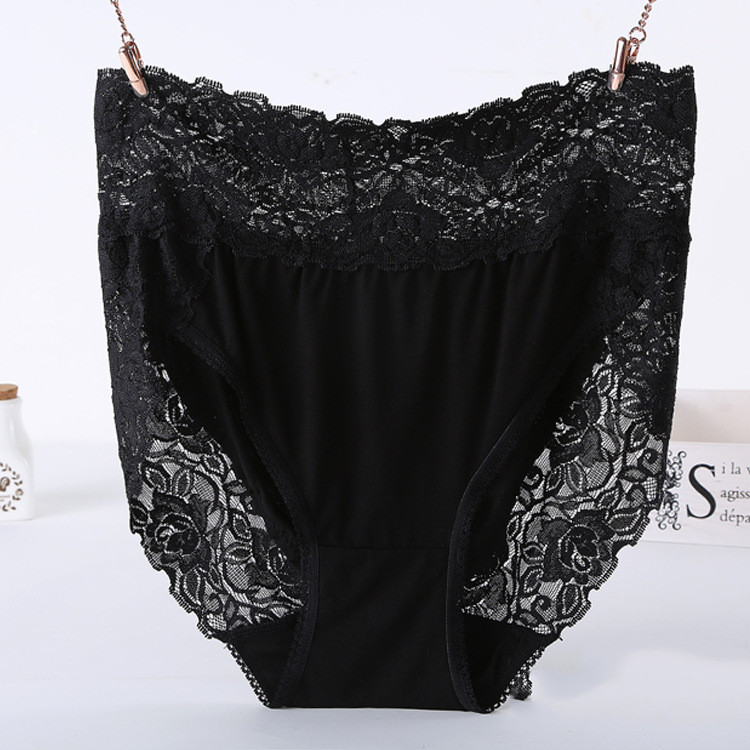 Title 9, Womens Plus Size Modal Lace Panties Everyday C...