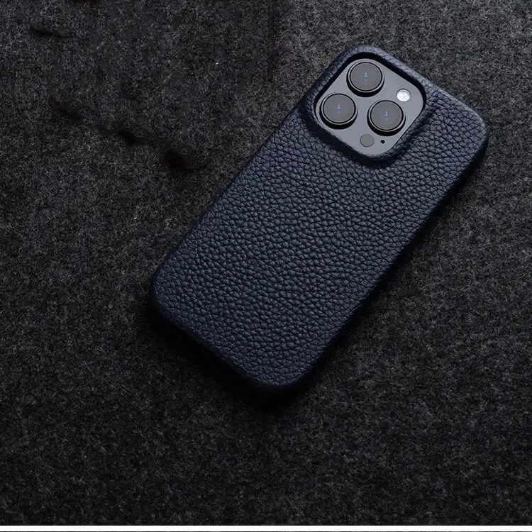 Genuine Leather Magnetic Phone Case