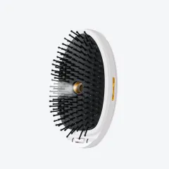 Electric Vibration Portable Spray Ion Hairdressing Comb - Photo Colour - View 1