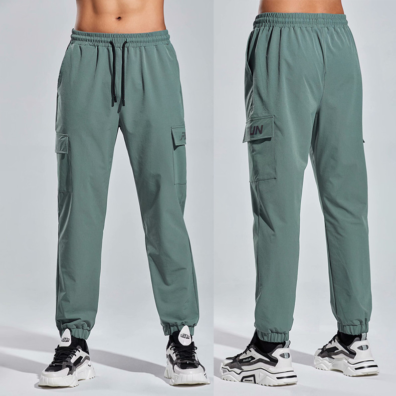 Gingham Hiking Trousers With Pockets And Ankle Trousers
