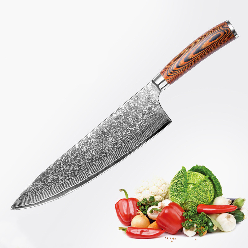 Title 5, Damascus Steel Eight-inch Chef