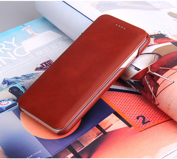 Compatible with Apple , Mobile Phone Case Flip Cover Leather All-inclusive Protective Case Leather Case - Image 2