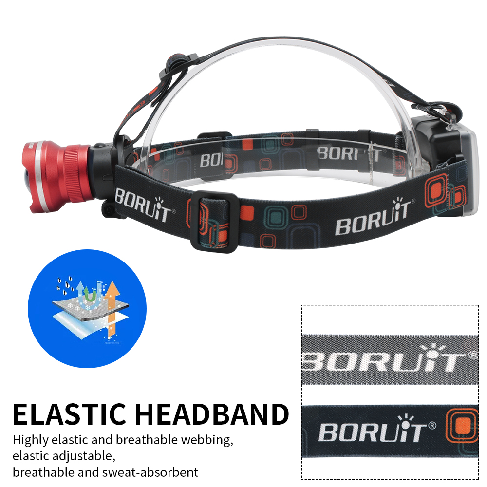 Super Bright Zoom 12000LM LED Headlamp Headlight Torch Flashlight 3Mode — image 6