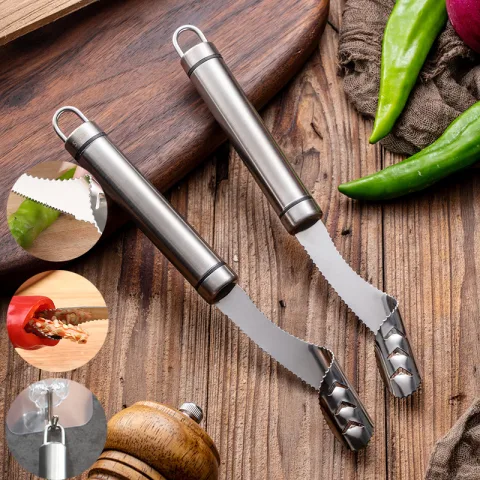 Green Pepper Nucleation Seed Picker Household Kitchen Supplies Core