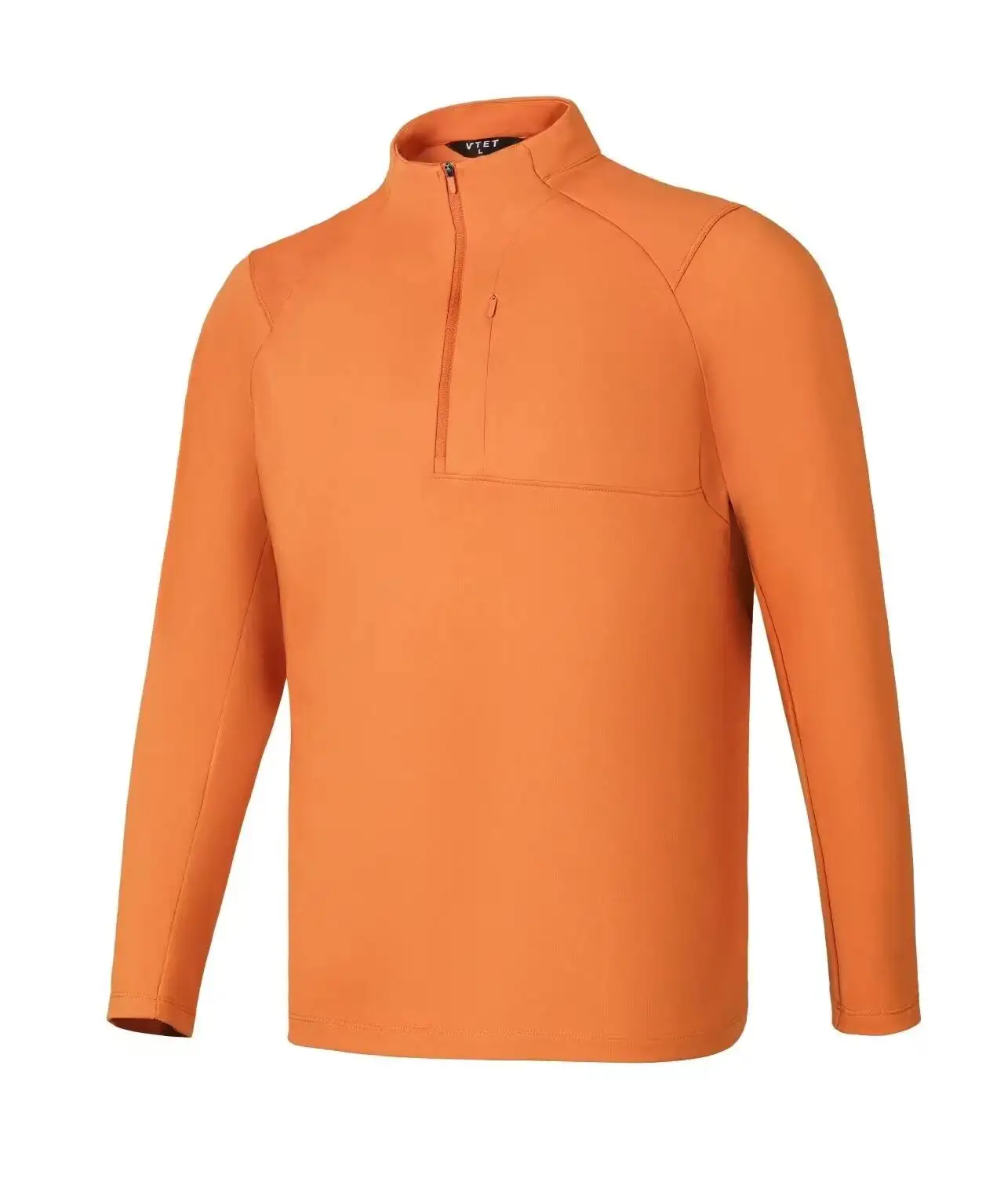 Men's Half Zip Fleece Pullover, Lightweight Mock