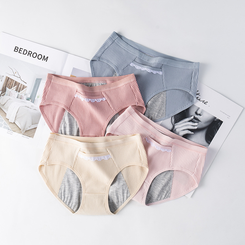 Title 4, Culottes menstruelles en coton taille plus pour...