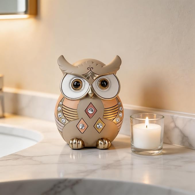 Owl Statue Figurine, picture 2 of 3