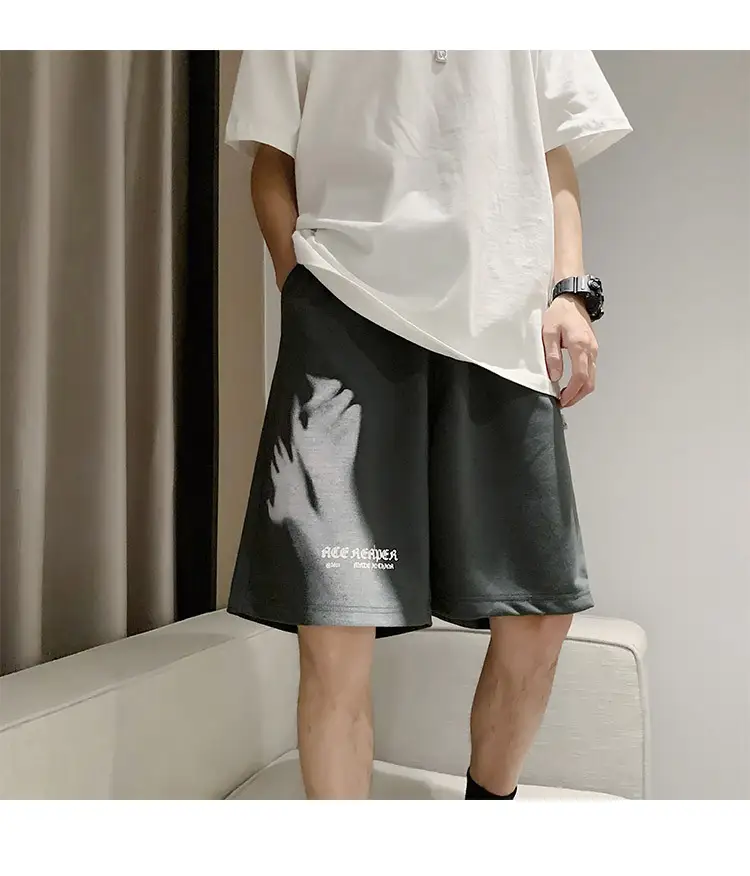 Men's Plus Size Trendy Harajuku Style Casual Loose Summer Pants