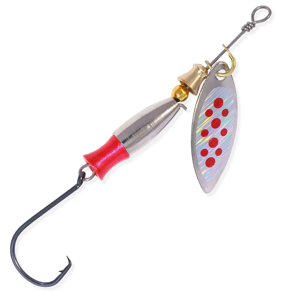 Spinner Spoon Bass Lure Metal Sequins Bait Fishing Lures