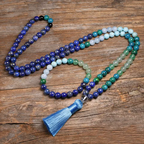 Natural Stone 8MM108 Jewelry Set Lapis Lazuli