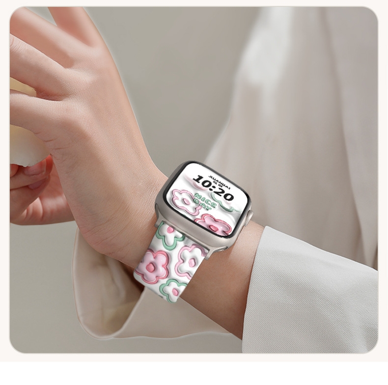 Title 1, Apple Watch Smart Sports Silicon Print Strap