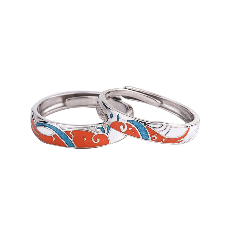 New Koi Lover Ring Fashion Personality
