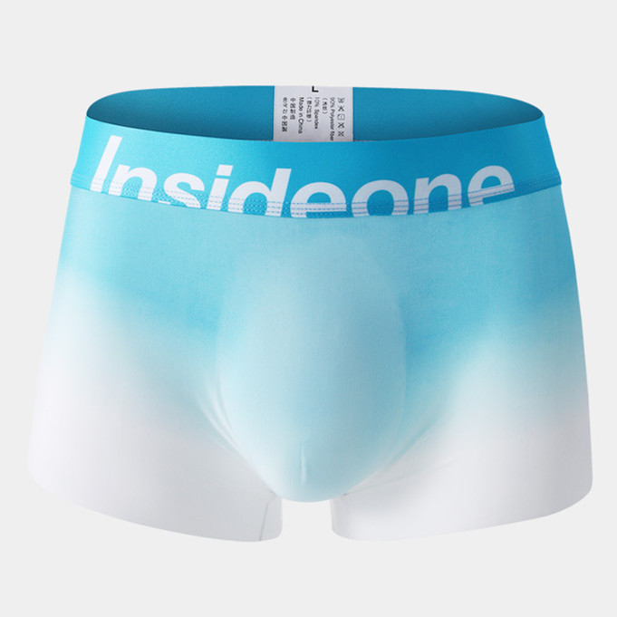 Men's Gradient Ice Silk Underwear Thin