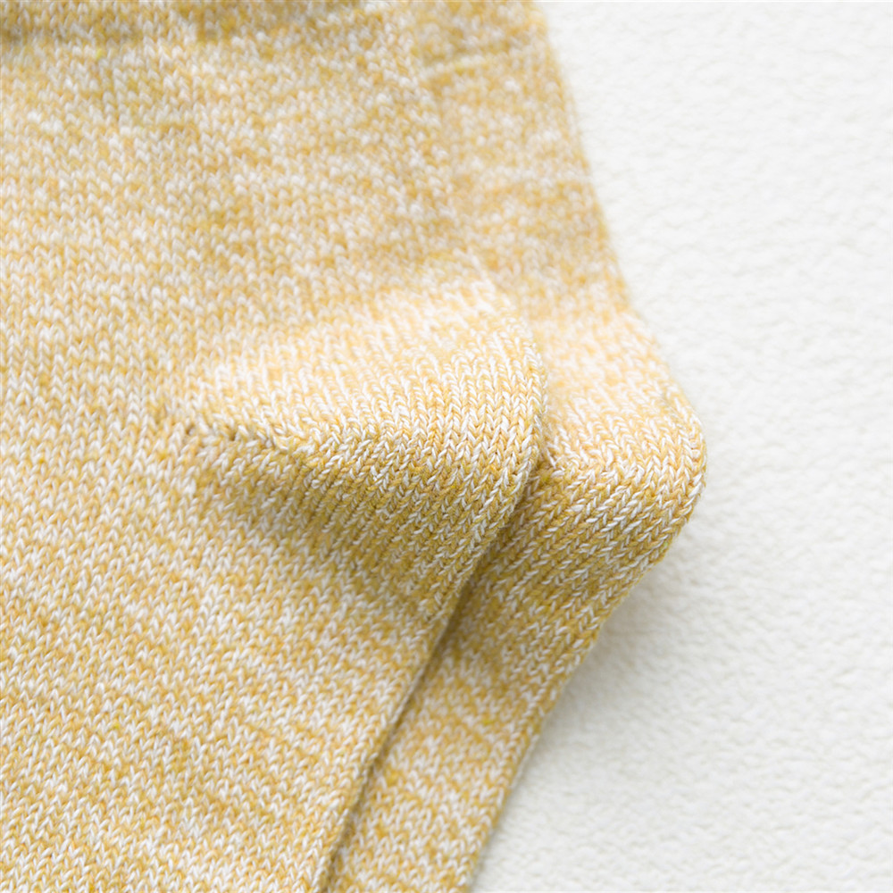 Autumn And Winter Thickened Keep Warm Pure Color Parallel Women's Socks