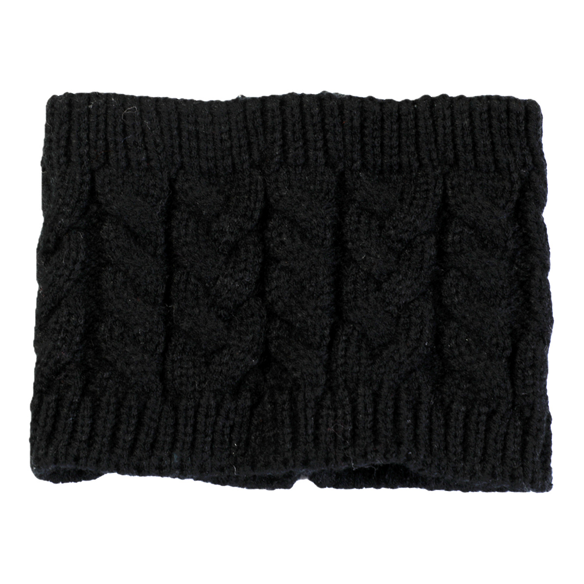 Knitted Face Wash Head Cover Empty Top Ponytail Beanie