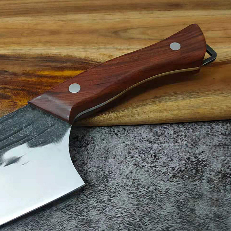 Forged Hammered Stainless Steel Kitchen Knife