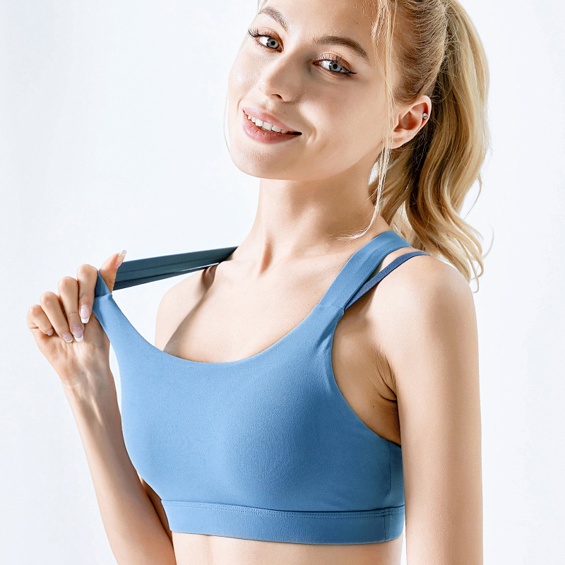 Adjustable Shockproof Push Up Running Bra Quick Dry Yoga Tank Top