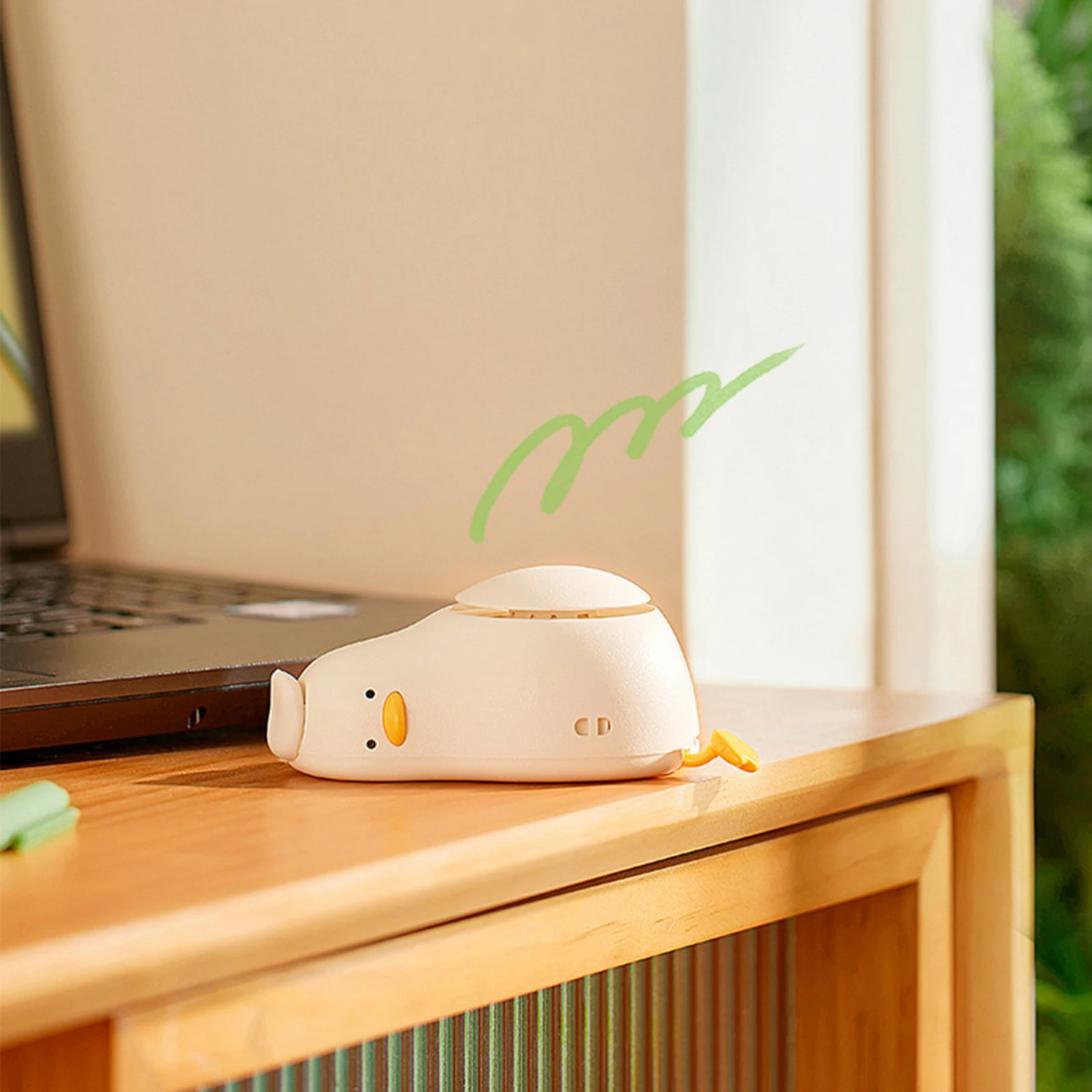 Title 3, Three-speed Mini USB Fan Cute Duck Outdoor Mini...