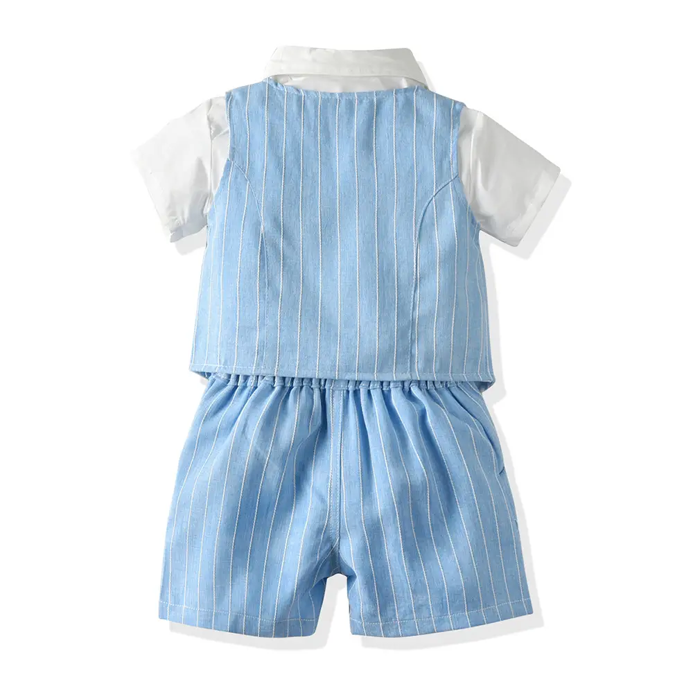 Short Sleeve Shirt Vest Shorts Fashion