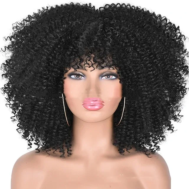 Small Curly Hair Rose Mesh Synthetic Headgear - 1 Style