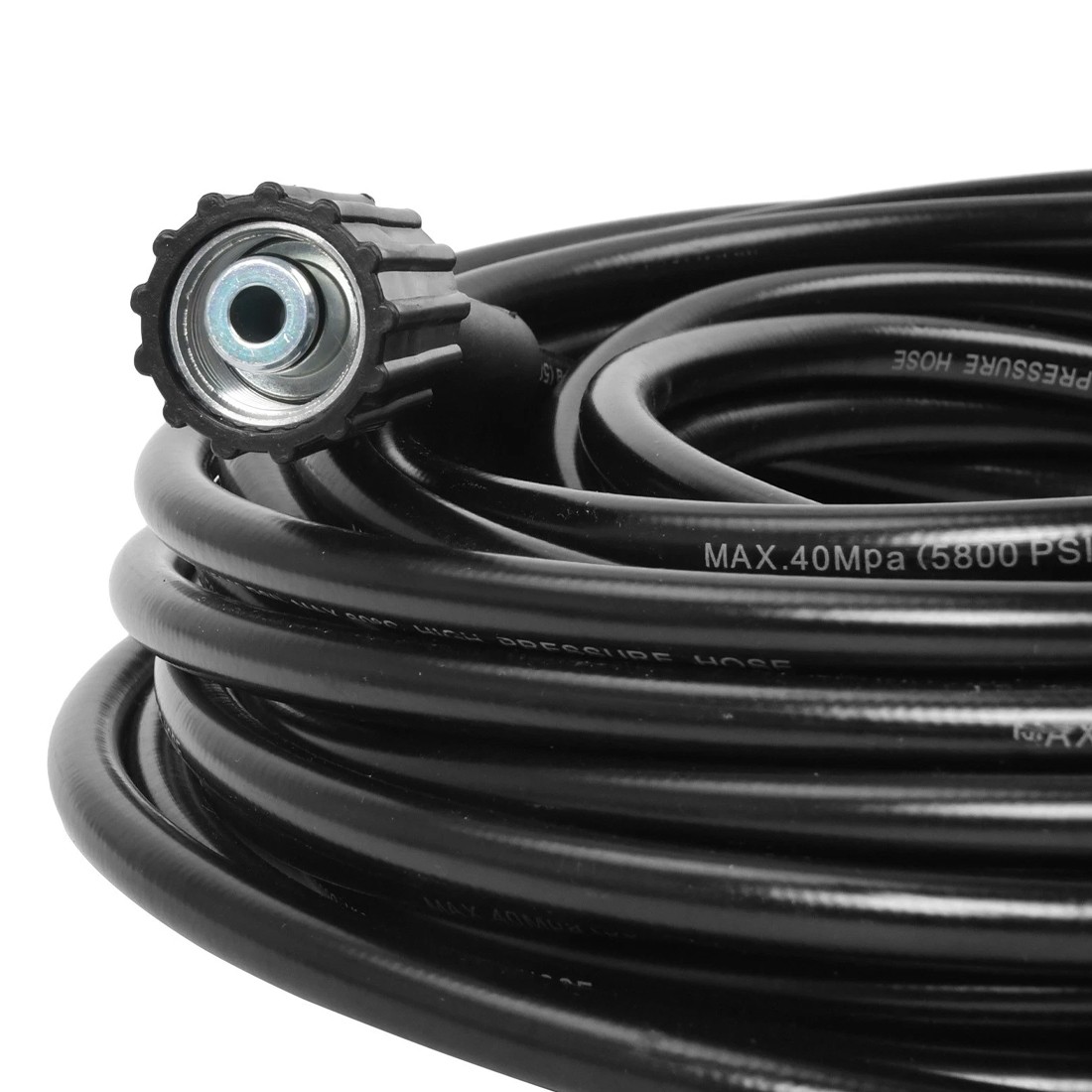 20m High Pressure Washer Hose M22-14 Copper Threaded Connector — image 9
