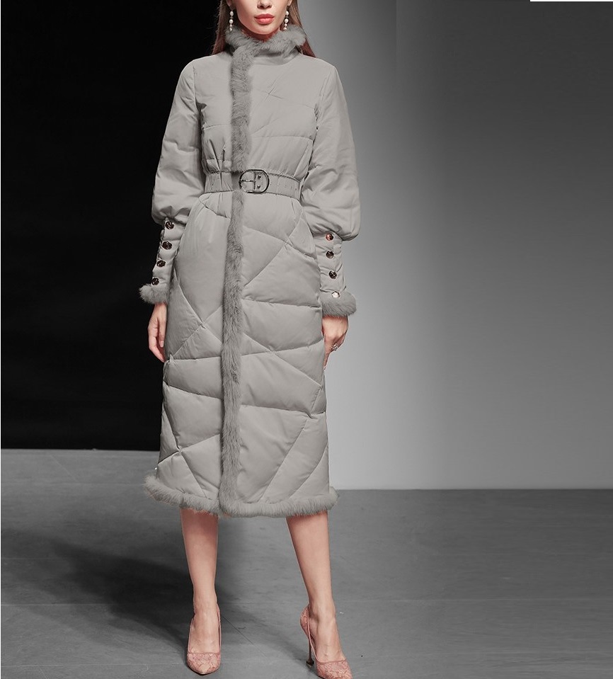 Slim Mid-length Down Jacket Trend