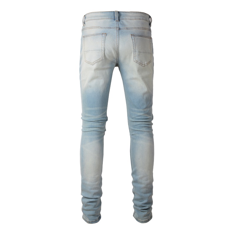 Title 4, Jeans Męskie High Street Paisley Jasny Kolor St...