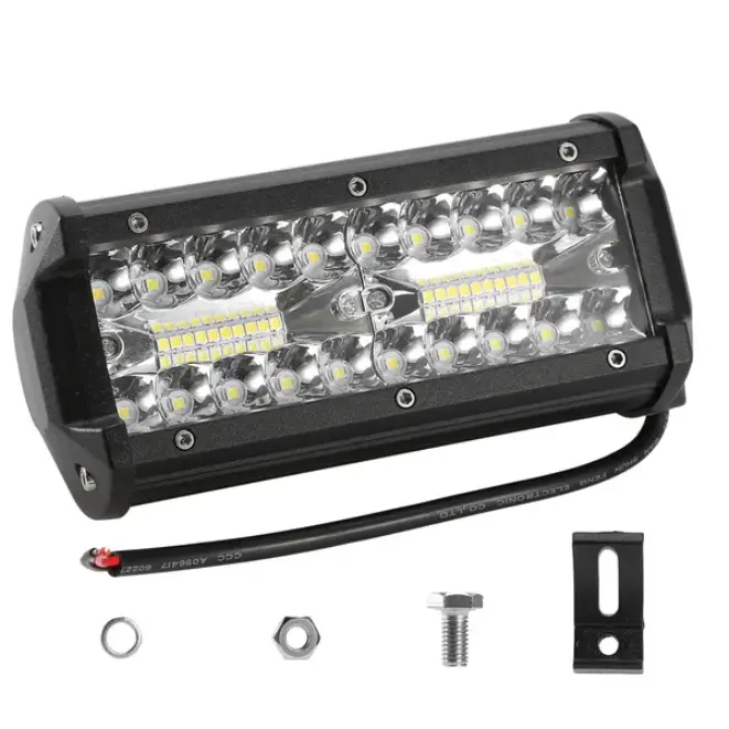 7in LED Light Bar 120W 12000LM LED Work Light
