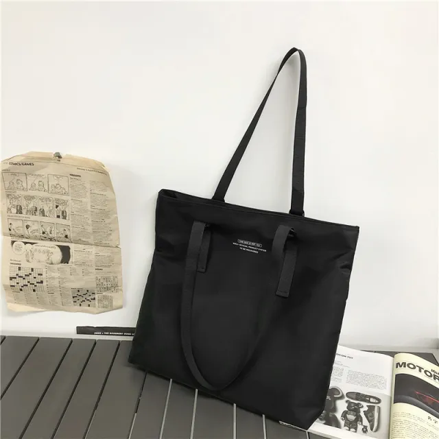 Crossbody Lightweight Travel Bag Tote Shoulder Black - Shop at LoveMi