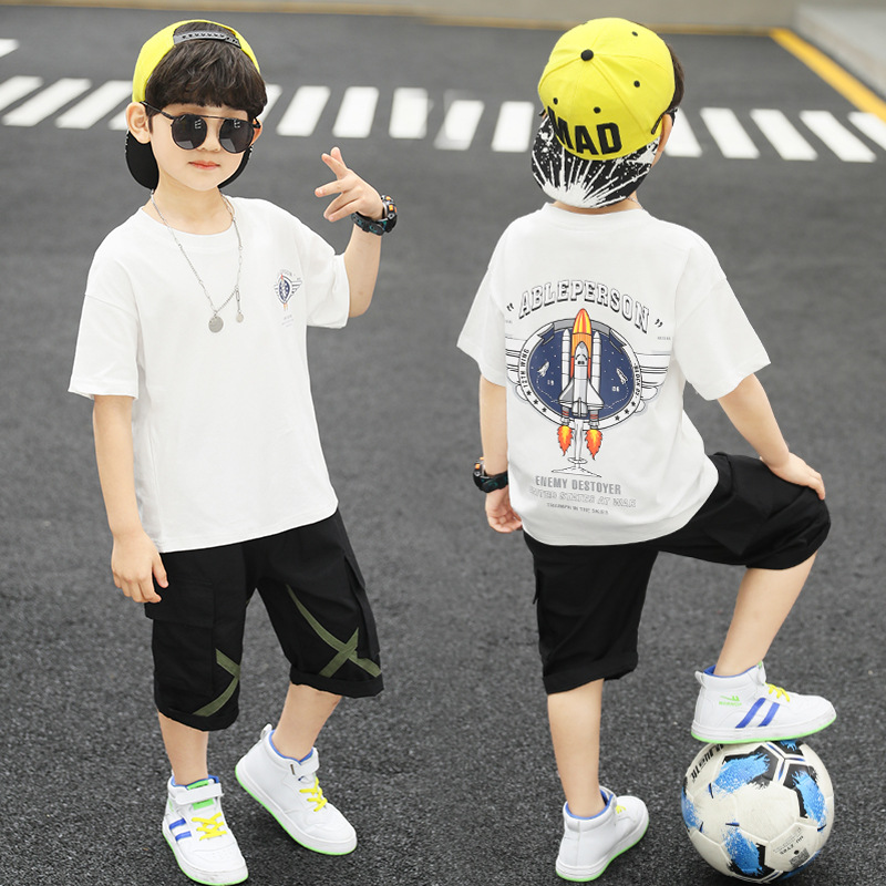 Title 6, Summer Boy Student Fashion Sports Short-sleeved...