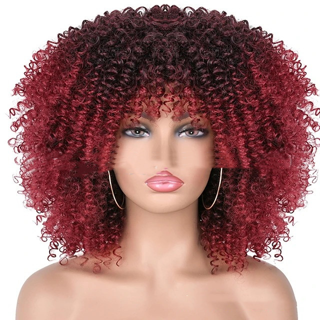 Small Curly Hair Rose Mesh Synthetic Headgear 13 Style - Shop at LoveMi