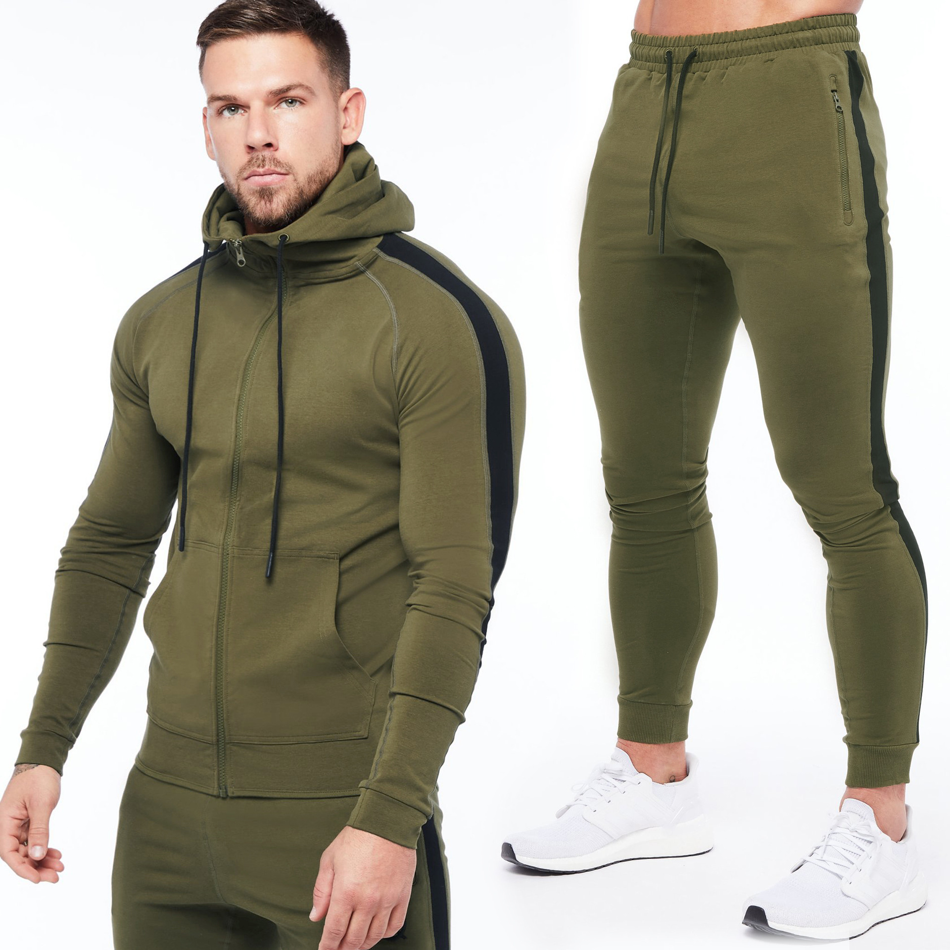 Title 3, Conjunto deportivo para hombre con sudadera con...