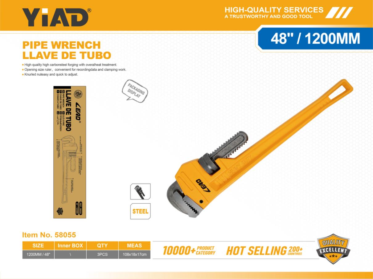 48-inch Pipe Wrench, Only Supports Self-pickup, Please Note That Free Shipping Is For Anti-bidding Price