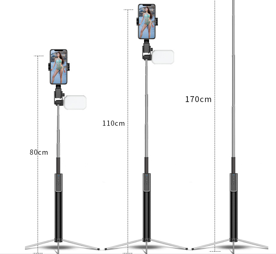 Remote Control Bluetooth Mobile Phone Selfie Stick - Image 3