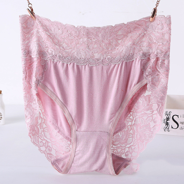 Title 11, Womens Plus Size Modal Lace Panties Everyday C...