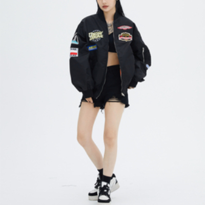 Flight Gaojie Hip-hop Fashion Brand BF Style Windbreak Jacket - 2