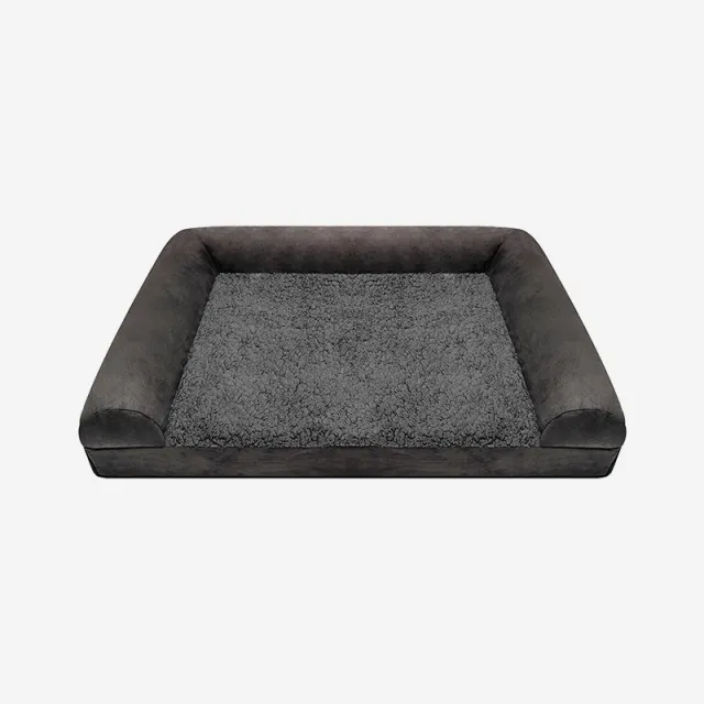Suede Cotton Fleece Waterproof Removable Kennel S 51X38X16Cm - Shop at LoveMi