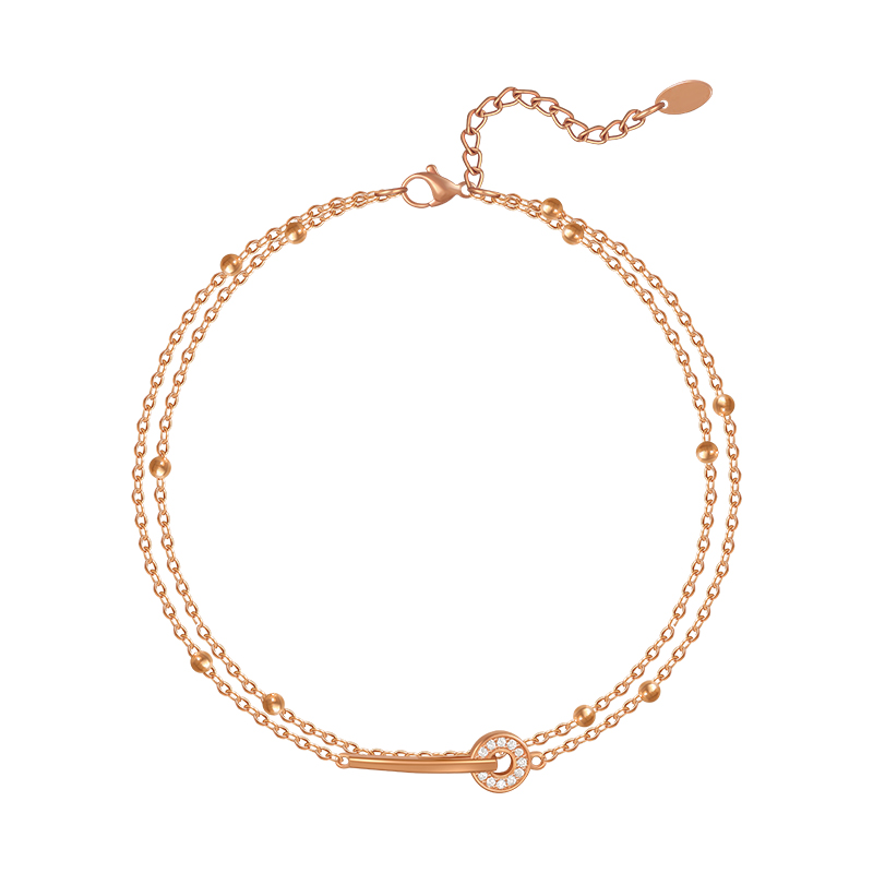 Key Bracelet Ins Niche Design Cold Wind Bracelet Female Senior Sense Girlfriends Girls Exquisite Jewelry