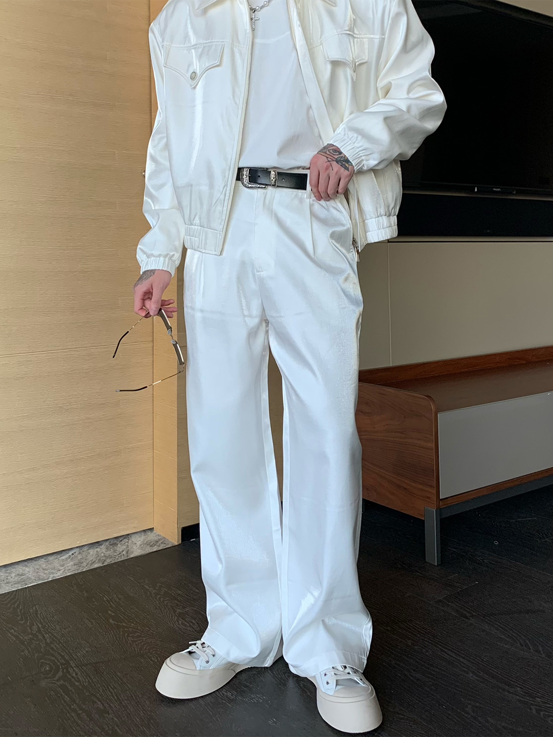 Niche High-end Design Short Jacket Men