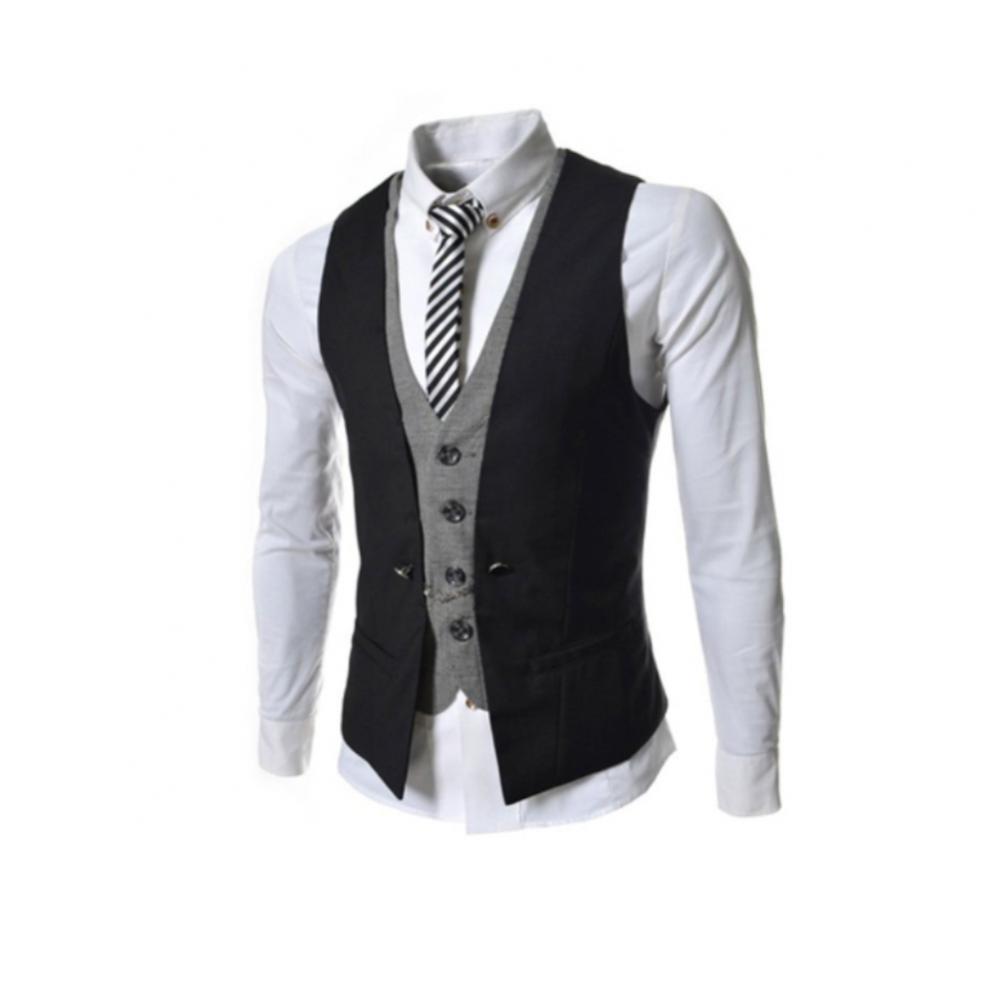 Men's Korean Style Fashion Personality Slim Vest