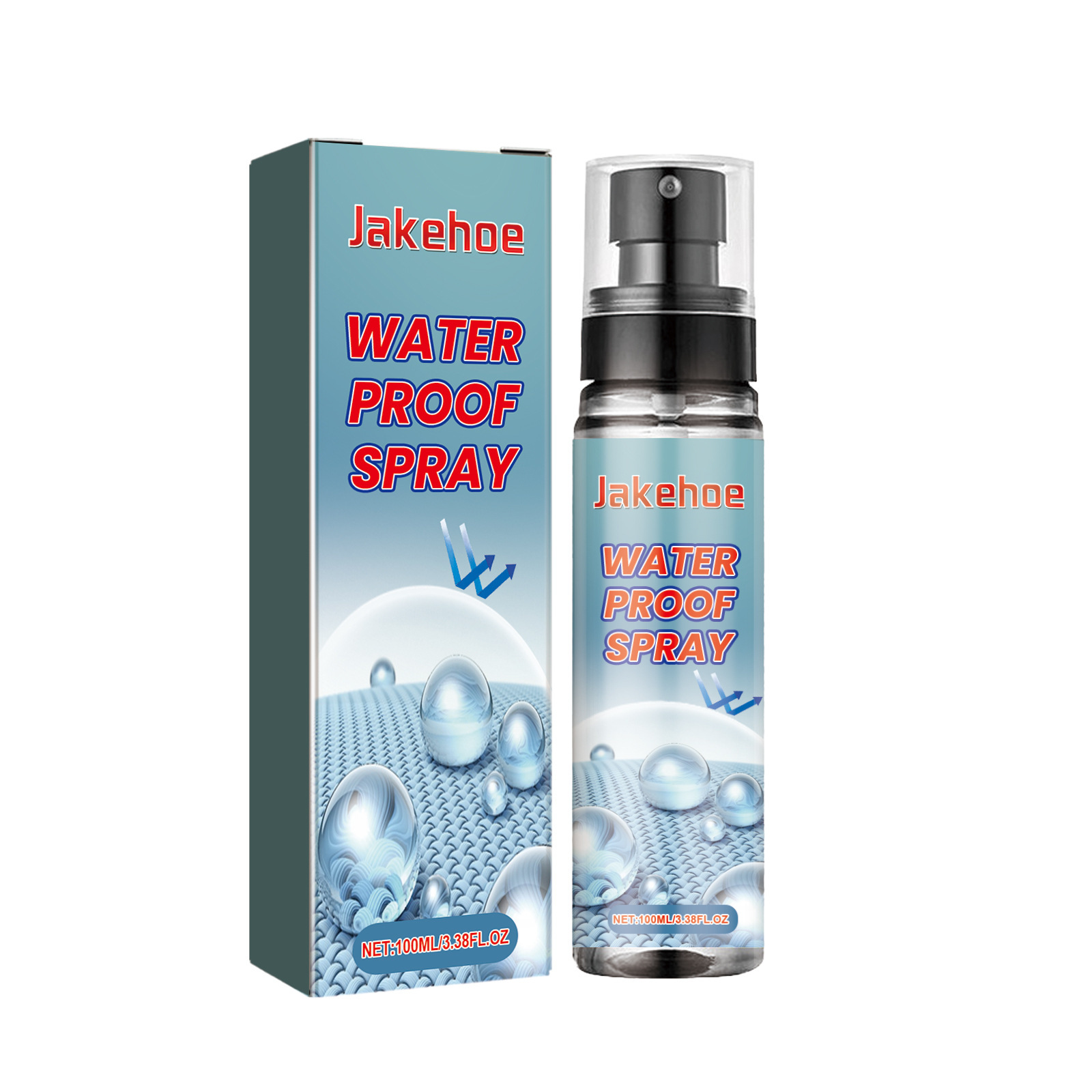 Jakehoe Nano Waterproof Stain Remover Spray For Rain Jackets, Shoes, And Footwear - Waterproof, Snowproof, Cleaning, And Stain Removal Spray