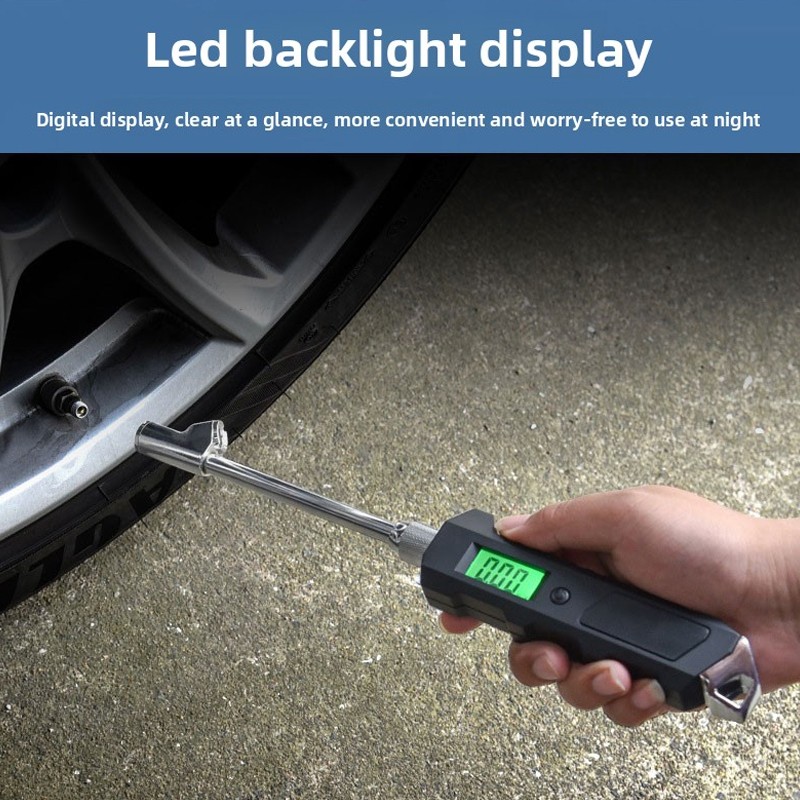 Digital Tyre Pressure Gauge 230 PSI RV Heavy Duty Dual Head For Truck Car LCD UK — image 9