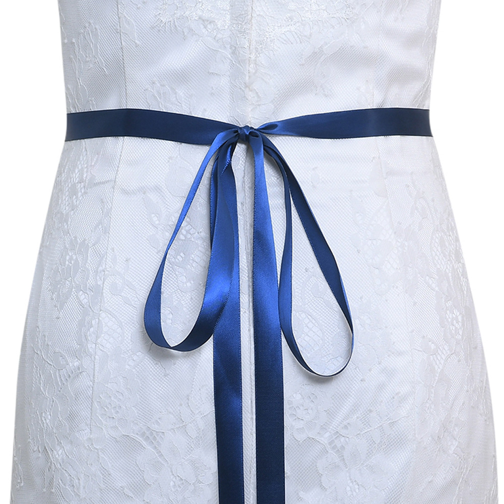 Navy blue ribbon