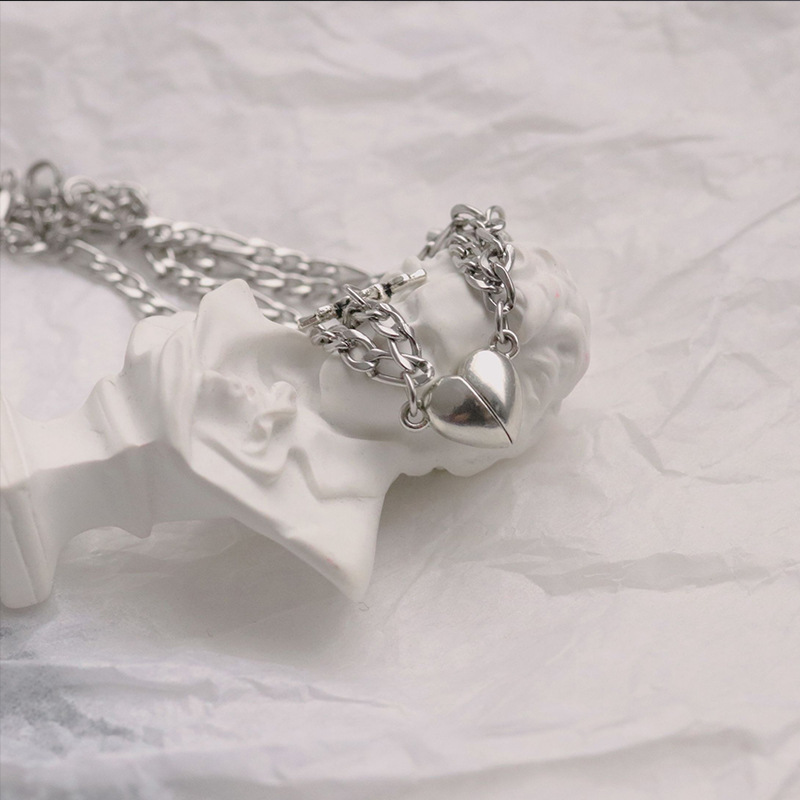 Дизайн ниши для парного браслета, простая форма сердца