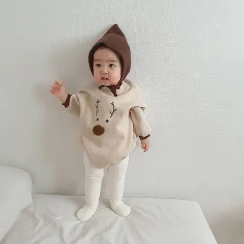 Christmas Clothes Romper Baby Autumn and Winter