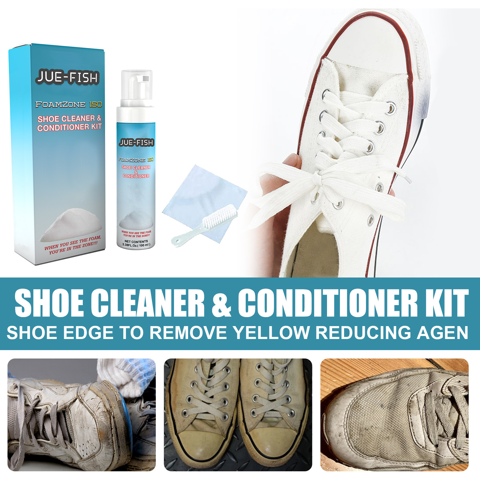 Shoes Cleaning Repair Set Portable Brightener - Image 8