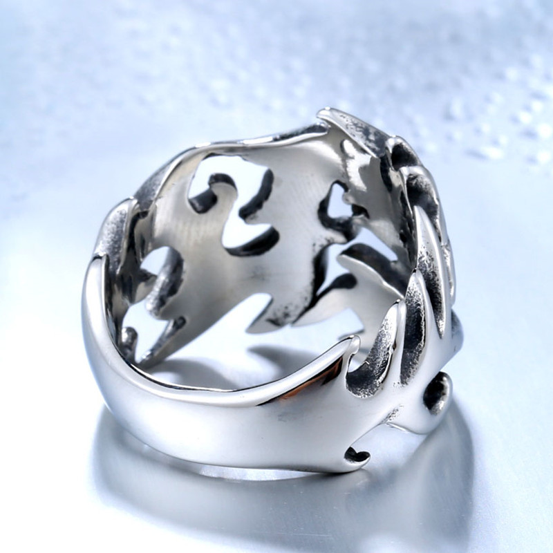 Fashion Temperament Stainless Steel Jewelry Men's Ring